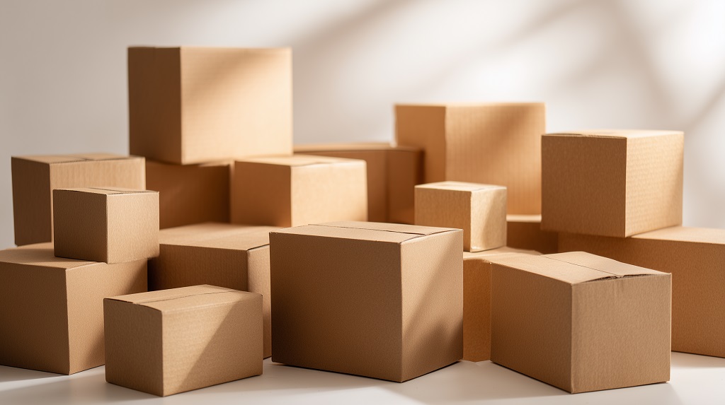 csomagolás történelem kartondobozok